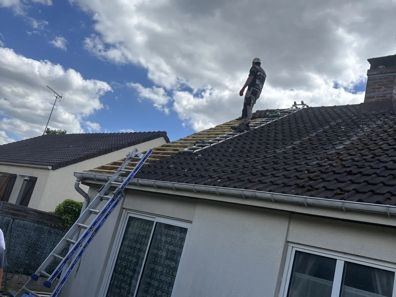 Réalisation : Intervention sur toiture — Résidentiel rénovation